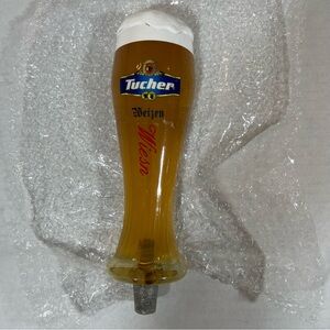 Tucher Weizen beer tap handle